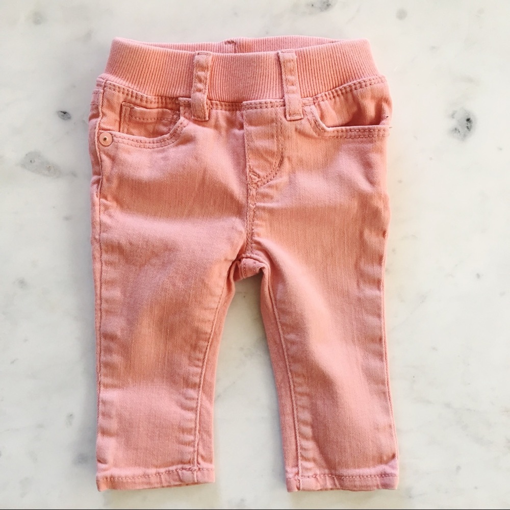 Coral Pink Jeans